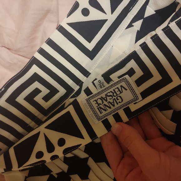 Versace Vintage Pleated Skirt - Picture 7 of 12